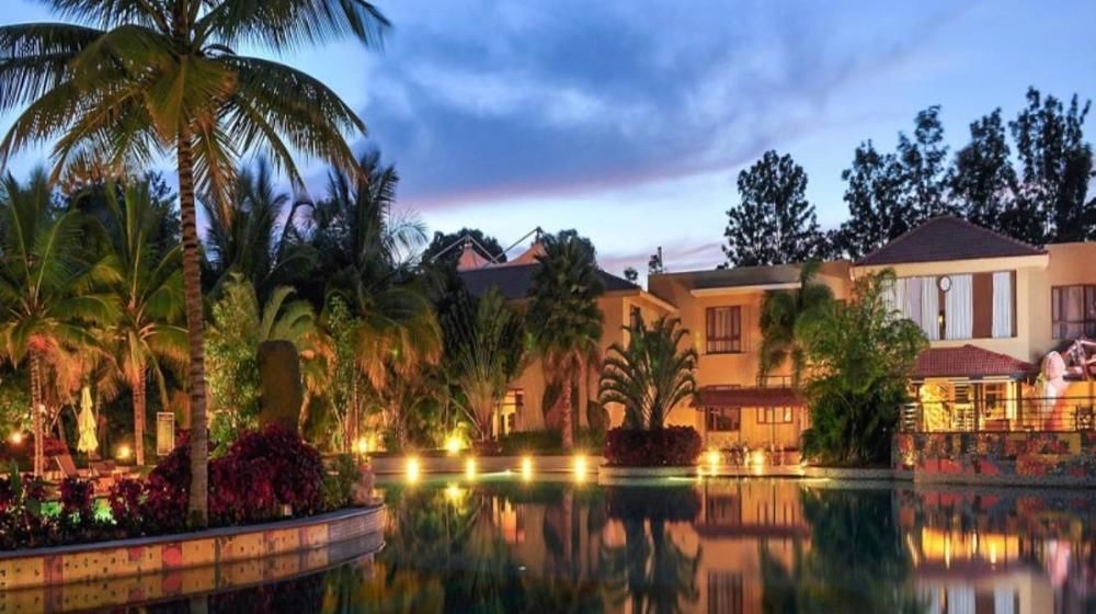 Silent Shores Resort & Spa Mysore Bagian luar foto